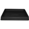 Tusco Products TRSQ11BK - Vassoio Quadrato per Piante, Colore: Nero