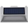 Generico UNIVERSO APPLIQUE LED RICARICABILE 3.6W CON PANNELLO SOLARE CON DOPPIO SENSORE DI MOVIMENTO E CREPUSCOLARE IP65 (BIANCO FREDDO)