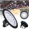 Hondony UFO Lamp Faretto LED 50W - UFO Faretto LED Bianco Freddo 6500K - 5000LM UFO Lampada da Officina - Proiettore LED Interni LED Lampadario IP65 Impermeabile LED High Bay Light