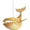 USMJQVZ Lampadario a Forma di Pesce Balena a 1 Luce, Lampade a Sospensione in Legno Fatte a Mano Isola della Cucina, lampade a Sospensione Lampadario a Sospensione a soffitto Intrecciato