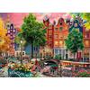 AveJoys Puzzle per adulti 1000 pezzi Amsterdam 70 x 50 cm puzzle per adulti gioco educativo sfida giocattolo 1000 pezzi puzzle per adulti bambini