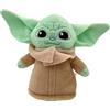 TA&MA Star Wars Mandalorian | The Mandalorian Bag Clip 10 cm - Baby Yoda peluche 100% poliestere - Yoda peluche morbido per bambini dai 3 anni in su, ideale per scuola e viaggi