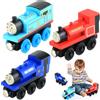 XNAUVOI 3 pcs Mini Auto Giocattolo, Giocattoli Interattivi per Treni Cake Topper Decorazioni, Mini Auto Giocattolo Trenino Educational per Bambini, 3+ Anni