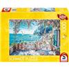 Schmidt 58884 Terrazza sul Mare, Puzzle 1000 Pezzi