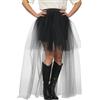 UniqKaliber Gonna da donna in tulle, per tutù colorato, per danza classica, gonna gonfia per feste di nozze