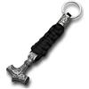 Generic Portachiavi con martello di Thor Mjolnir Valknut Trinity Amuleto rune vichinghe, idea regalo