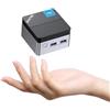 GMKtec Mini PC con Windows 11 Pro preinstallato, processore N5105, 8 GB di RAM, disco fisso da 128 GB, computer desktop mini, microcomputer con doppio HDMI 4K, doppio DDR4,