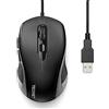 TECKNET Mouse con Filo, 6400 DPI Ottico Wired Mouse USB, 6 Pulsanti & 1.5M Cavo, Ergonomico Mouse Cablato per PC, Laptop, Portatile, Ufficio