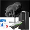Computers Parts PC fisso Desktop Workstation completa Precision 5820 W2125 fino a 3.90 Ghz 32 GB Ram SSD 1 Tera RTX 4000 Monitor 27 Pollici Ms Office 2021 (Ricon