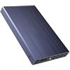 SUYING Hard disk esterno HDD da 2 tb, 1 tb, 500 GB, 320 GB, USB 3.0, portatile, adatto per PC desktop, MacBook, laptop, PS4, Xbox, Smart TV (250 GB, viola)