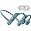 Ghjkldha Hanmer - Kit di cuffie a conduzione ossea, Bluetooth a conduzione ossea, auricolari sportivi impermeabili, resistenti al sudore, cuffie da corsa e ciclismo