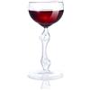 Cucina di Modena Kitchen & Home - corpo femminile in vetro: Bicchiere da vino corpo femminile, Set di 2 (bicchieri da vino, bicchieri rosso, sexy)