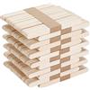Sinnsally Stecchi Gelato Legno,600 PCS Bastoncini Legno,Bastoncini Ghiaccioli,Bastoncini per Ghiaccioli in Legno,Bastoncini Legno per Lavoretti,Bastoncini Gelato,Stecco Gelato,Stecchini Legno