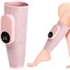 GBKDQQ Massaggiatore per gambe senza fili, massaggiatore per gambe d'aria, massaggiatore per la circolazione sanguigna e alleviare il dolore, massaggiatore a 3 intensità e 3 modalità, rosa