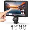 NEEWER F700 Monitor da Campo per Fotocamera 7, 2000nit HD 1920x1080 IPS Touch Screen con 3D LUT, Loop in/Out HDMI 4K con Peak Focus DSLR Video Assist HDR Waveform, Cold Shoe, Batteria Non Inclusa
