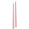 Cereria Di Giorgio - 6 Candele Coniche - Diametro 2,2 cm Altezza 40 cm - Colore Rosa bebè - Durata 14 ore - Standard per candelabro