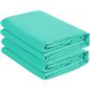 DESTINY CRESCENT BEDDING Crescent Bedding Lenzuola con angoli in microfibra, 2 pezzi, misura XL, morbide e comode, per letto matrimoniale, extra lunghe, 38,1 x 203,2 cm, ideali per dormitori, ospedali e letti doppi
