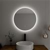 Baikal Specchio per la casa, varie forme e misure disponibili. Specchio con illuminazione a LED. Stili che si adattano al bagno o a qualsiasi stanza della casa. 60 Rotondo Retroilluminato