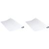 Venilia Pellicola adesiva, Bianco, 67,5cm x 3m, Spessore 160μ, Pellicola autoadesiva per mobili o cucina, carta da parati, PVC senza ftalati, Prodotto in UE (Confezione da 2)