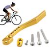 Genérico Tenditore per catena per biciclette - Guida alle catene da ciclismo | Guida alla catena da ciclismo | Guida alla catena in lega di alluminio | Accessorio per biciclette con deflettore
