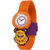 HIP HOP, Collezione PINTASTIC!, Orologio Bambini, Movimento al Quarzo, Cassa 32 mm, Resistente all'Acqua, Cinturino in Silicone Ipoallergenico, con 5 Elementi Decorativi a Tema Inclusi, Idea Regalo