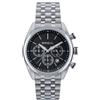 Breil Orologio UOMO LINE UP quadrante MONO-COLORE NERO movimento CRONOGRAFO QUARZO e BRACCIALE ACCIAIO ARGENTO TW1986