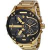 FENKOO Orologio Da Uomo Al Quarzo, Orologio Sportivo Con Doppio Fuso Orario, Calendario Con Cinturino In Acciaio Inossidabile, Orologio Da Polso