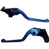 ACCOSSATO Coppia di Leve Blu per Yamaha Fz-09 / Mt-09 / SR (Not Fj-09) dal 2014 al 2020 (CC 850)