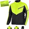 SHIMA HYDRODRY 2.0 Giacca Antipioggia Moto Impermeabile Donna Uomo Acqua Resistente per Tuta da Motociclista Traspirante Riflettente Abbigliamento Pioggia (Giacche Unisex, Fluo, L)