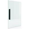 PORTE ITALIANE, Maniglie Adesive Acciaio Inox Nere per Porte Scorrevoli in Vetro - Maniglioni con Adesivo 3M Hard Senza Fori, Facili da Applicare e Resistenti - Coppia Lunghezza 30 cm