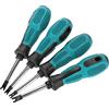 CANCYCC 4 pezzi di cacciavite a U tipo M1.7 / M2.0 / M2.3 / M2.6, cacciavite magnetico a U tipo, strumento manuale multifunzione CRV, set di cacciaviti professionale per fissare e rimuovere viti strette