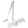 Porte Italiane, Chiudiporta Automatico N-100 TS Compakt, Porte fino a 100 kg, 2 Velocità di Chiusura, per Porte Residenziali, Commerciali e Tagliafuoco, Norma ISO 9001, Montaggio Facile, Bianco