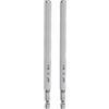 QUARKZMAN 2pz Punte per Cacciavite Chiave Esagonale 8mm (H8) Metrico 1/4 Attacco Esagonali 150mm (6) Punta Magnetica Lunghe Acciaio S2 Punta per Trapano Piatta Grado Industriale per Viti