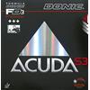 Donic gomma Acuda S3, 2 mm, rosso e nero