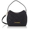 Love Moschino JC4023PP1FLA0, Borsa a Spalla, Donna, Nero, 24x29x12