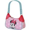 Disney Minnie Mouse Ribbon-Borsa Fancy Casual, Rosa, 21,5 x 14,5 cm