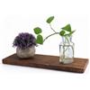 fasient Ripiani galleggianti fissati alla parete, mensola portaoggetti da parete in legno, per camera da letto, bagno, soggiorno, cucina, ufficio (40 x 14 x 2 cm)