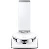 Samsung Jet™ Bot AI+ VR50T95735W/WA, Aspirapolvere Robot con telecamera, Wifi, Riconoscimento ostacoli 3D, Svuotamento automatico, per Tappeto, Bianco