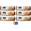 Felce Azzurra 6x Ore Liete Cuor di Natura Biscotti con Cereali e Gocce di Cioccolato, con farina integrale e senza zuccheri aggiunti, 250g + 1 Busta di Talco Felce Azzurra in omaggio da 100g