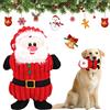 Booaee Giocattoli per cani di Natale, giocattoli per cani di Natale che squittiscono, regali di Natale, giocattoli interattivi per cani di Natale intelligenza, giocattoli da masticare per cani regalo di