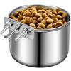 Generic Ciotola D'acqua Per Cassette Per Animali Domestici - Ciotola D'acqua Del Kennel, Ciotola D'acqua A Prova Di Perdite E Regolabile | Cassa Per Cani In Acciaio Inossidabile Appendere Acqua E Contenitore