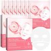 VCTSOF Maschera bio collagene Overnight per il viso, 8 pezzi per collagene, maschera anti-rughe, riduce le linee sottili e le rughe, anti-invecchiamento, maschera coreana con collagene biologico