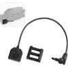 GLECTICAL Interruttore a Pressione Remoto, per Peq/M3X/Dbal/Torcia Tattica | Con Interruttore a Pressione e Supporti montaggio Interruttore Remoto, per Guida 20mm Picatinny