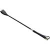 Fuwok - Frusta da equitazione in pelle con custodia in pelle, lunghezza: 45 cm