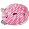 Götz 3402331 Casco da bicicletta White Dots - casco da equitazione con pois bianchi per bambole - adatto a bambole in piedi 45-50 cm e bambolotti 42-46 cm