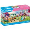 Playmobil 71726 - Carrozza Reale con Principesse e Scuola di Equitazione - 239 pezzi - Universo Princess - Da 4 Anni