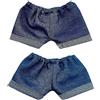 niannyyhouse Bambola di peluche, 10 cm, 15 cm, 20 cm, pantaloni in tinta unita, accessori per vestire i jeans (B2, 20 cm)