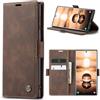 Phernykas Custodia Portafoglio Libro RFID per Samsung Galaxy S22 Ultra | Flip Book Cover in pelle PU, Porta Carte, Protezione astuccio, Telefono Libretto Case per Samsung S22 Ultra, Caffè