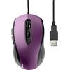 TECKNET Mouse con Filo, 3600 DPI Ottico Wired Mouse USB, 6 Pulsanti & 1.5M Cavo, Ergonomico Mouse Cablato per PC, Laptop, Portatile, Ufficio
