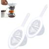 Lxtness 2 PCS Filtro a Setaccio, 200 Mesh, 400 Mesh, Filtro per Alimentare,filtri a rete in nylon, per Filtrare Liquidi, Olio, caffè, Vino, Succhi E Marmellate